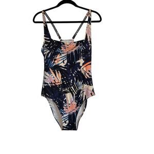 LLBean Sz 12 Swimsuit One Piece Fitness Beach Pool‎ Vacation Cruise